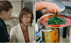 "Zgadnij co." Głos Anny przeszedł przez telefon, brzmiąc bardziej wesoło niż zdenerwowany. "Rzucił mnie przez barszcz"