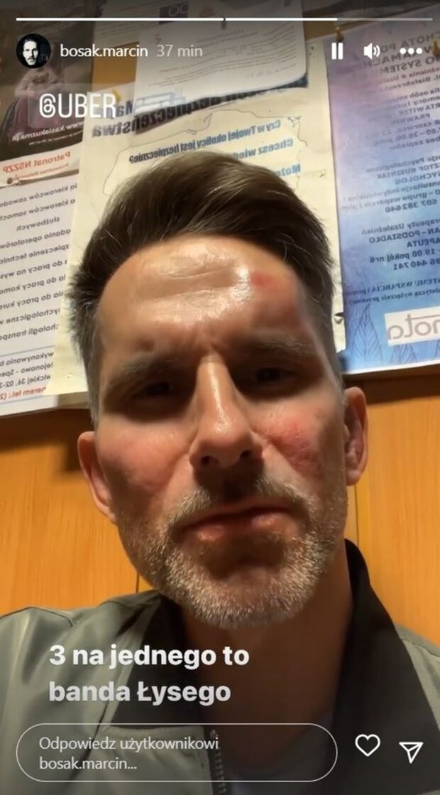 Marcin Bosak, screen Instagram