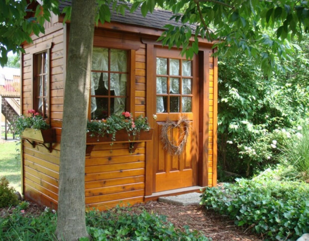 domek ogrodowy