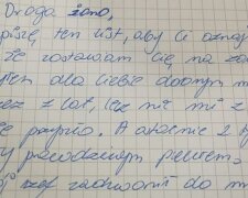 list do żony
