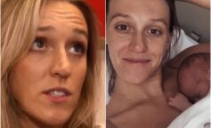 Ola Żebrowska pokazała swoją codzienność. Z pizzą w żębach karmi małego syna