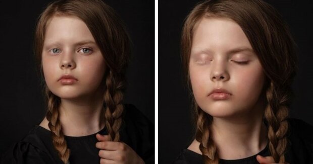 Dzieci o jasnym i nietypowym wyglądzie