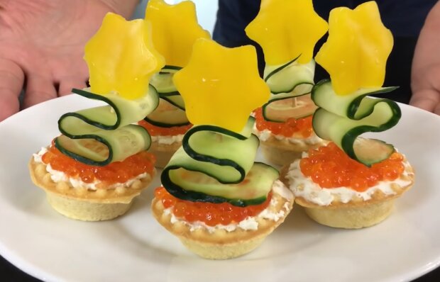 Przystawka z kawiorem