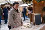 jarmarku bożonarodzeniowym wystawiłam