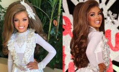 Bez makijażu zupełnie nie przypomina małej Miss z konkursów piękności