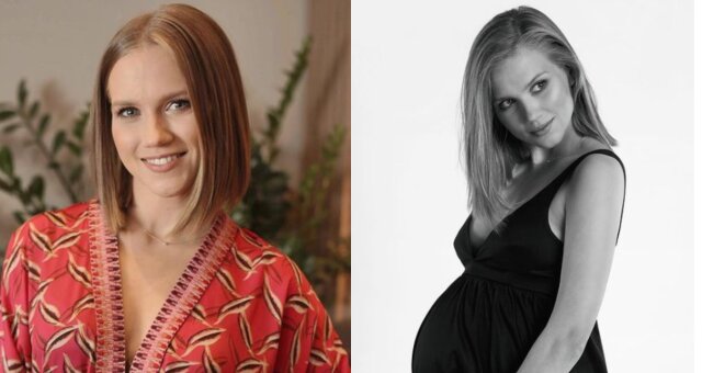 agnieszka kaczorowska zbiera się do porodówki