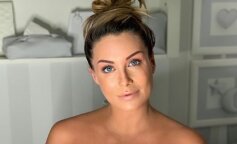 Małgorzata Rozenek-Majdan pozuje w samej bieliźnie. Po ciąży nie zostało i śladu