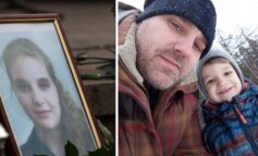 Mężczyzna wypełnił kilka toreb dziecięcymi ubrankami i podrzucił płaczącą dziewczynkę pod bramę domu teścia i teściowej