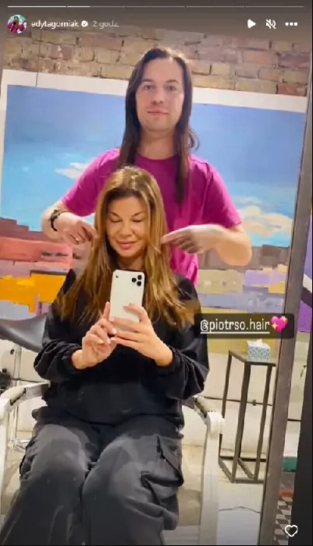 Edyta Górniak, screen Instagram