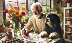 Starszy mężczyzna sprzedał ogród i pożałował. Tyle wspomnień o ukochanej żonie, której już nie ma. Zostały tylko kwiaty, pies i trochę łez: z życia