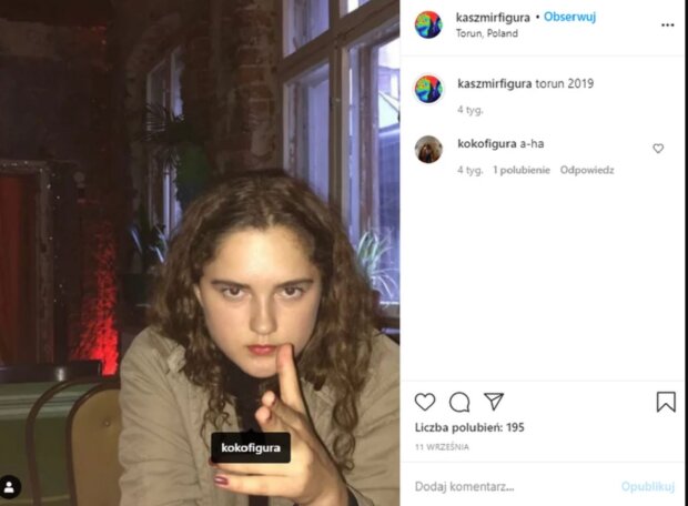 Instagram Kaszmir Figura