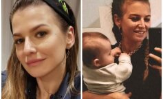 Lewandowska z córką Laurą