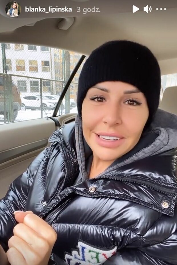 blanka lipińska instastory