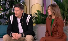 Anna i Robert Lewandowscy, screen youtube