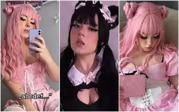 Dziewczyna Allana Krupy, screen TikTok