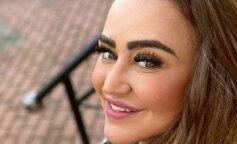 GoggleBox: Agnieszka Kotońska zaprezentowała swoją smukłą sylwetkę w małej czarnej sukience