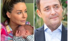 Jacek Rozenek odwiedził swoją byłą żonę Małgosię. Małemu Henryczku podarował prezent