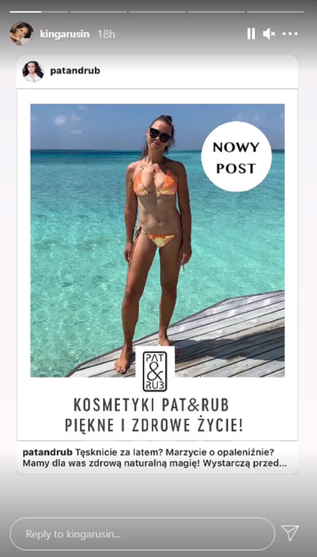 kinga rusin instagram