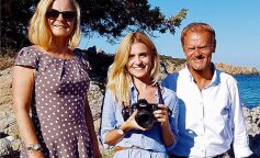 Donald Tusk z córką i wnukami odpoczywa nad polskim morzem