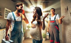 "Po długiej rozłące mąż nie przytulił mnie, zaczął się kłócić. Nie wierzy, że dziecko pod sercem jest jego. A tu jeszcze hydraulik przyszedł": z życia