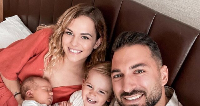Kamila, Rafał Maślak z dziećmi