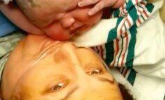 Kobieta miała cesarskie cięcie. Kiedy zobaczyła swojego dziecka, była przerażona