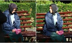 Historia o żebraczce, screen YT