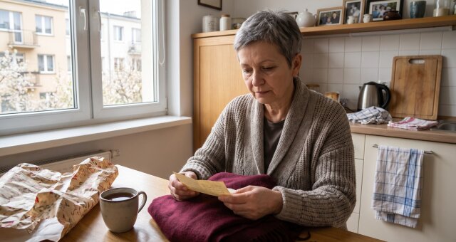 imieniny córka wręczyła