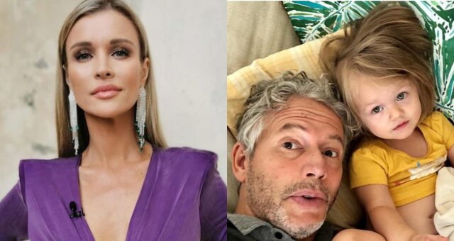joanna krupa z mężem i córeczką