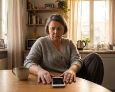 Mąż zostawił telefon