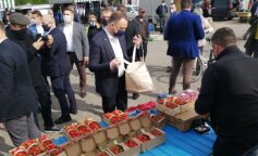 Prezydent Duda na zakupach w Garwolinie