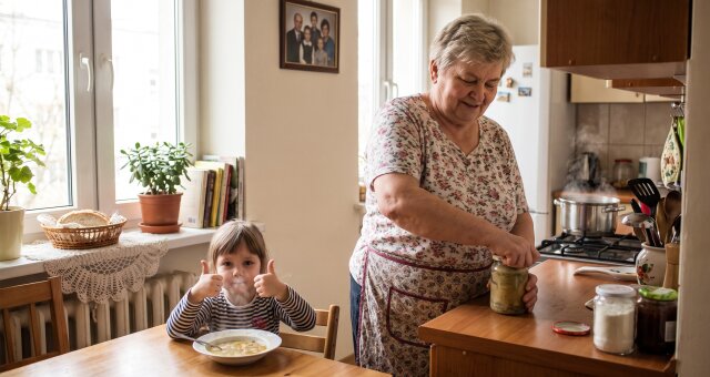 Czterolatka powtórzyła obiedzie