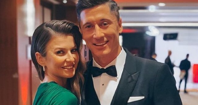 ania i robert lewandowskie