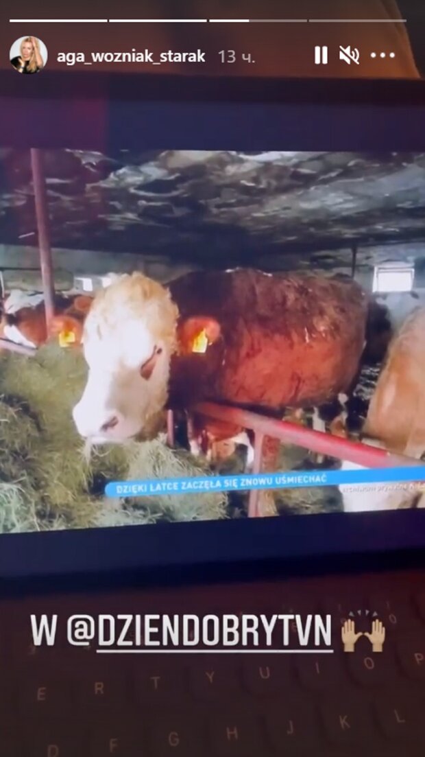 instastory agnieszka woźniak