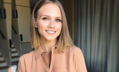 Agnieszka Kaczorowska z córką