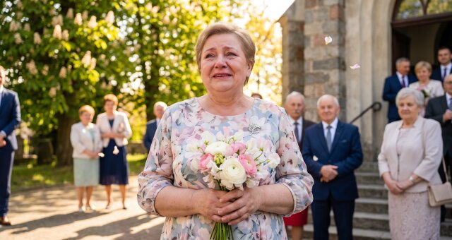 Krysia wychodzi pana