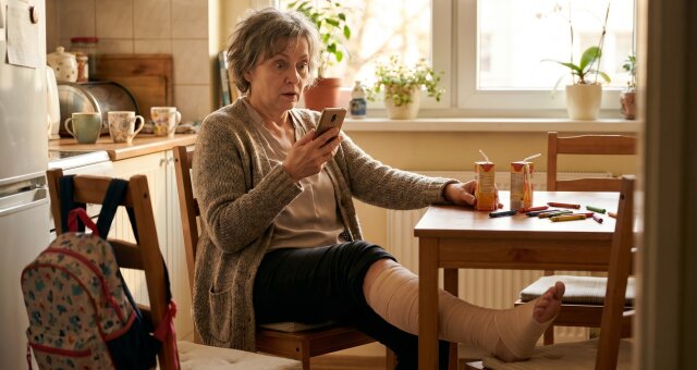 Córka zostawia wnuki