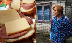 Nie mamy nic innego na kolację oprócz kanapek z kiełbasą i serem? Zapytał mąż, a jego żona nagle zaczęła gorzko płakać