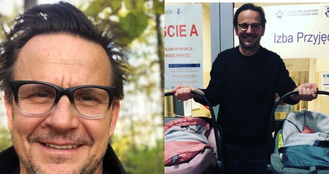 bartłomiej topa pochwalił się zdjęciem z córeczkami
