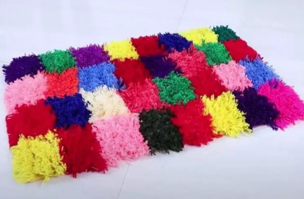 DIY: stylowy dywanik bez dziania i szycia