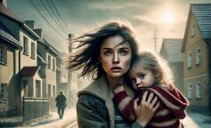 "Uciekłam od złego ojca i matki do chłopaka którego nie kochałam. A on okazał się taki sam i zaplanowałam ucieczkę ponownie tym razem z córką."Z życia