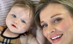 Joanna Krupa świętuje pierwszy Dzień Matki. Na zdjęciu rzuca się w oczy jeden szczegół
