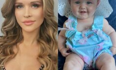Joanna Krupa pochwaliła sie zabawną fryzurą swojej córki. Razem z dzieckiem przygotowali się do urlopu