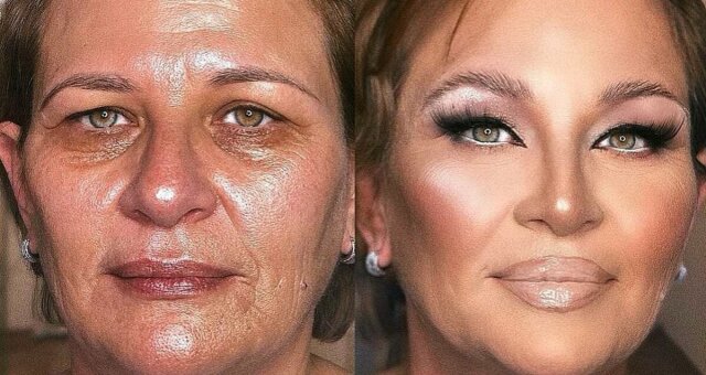 wizażystka z Serbii tworzy niesamowity makijaż dla kobiet