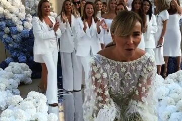 Joanna Przetakiewicz opublikowała nagranie ze swojego greckiego wesela. Widać, kto złapał bukiet panny młodej
