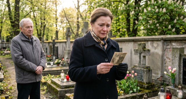 pogrzebie szkolnej koleżanki