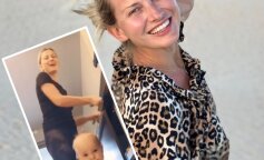 Córka Joanny Moro to prawdziwa gwiazda. Aktorka opublikowała śmieszne nagranie z dzieckiem