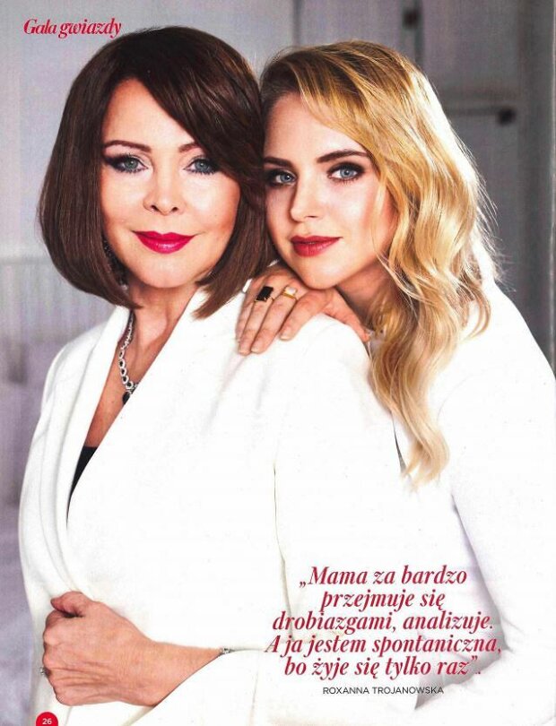 izabela trojanowska z córką