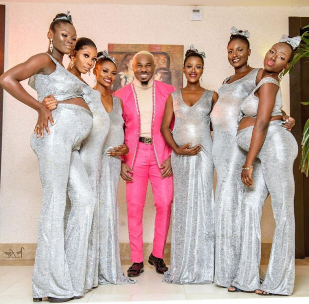 Milioner pojawił się na weselu z sześcioma ciężarnymi pannami młodymi