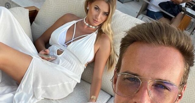 marcelina zawadzka z partnerem
